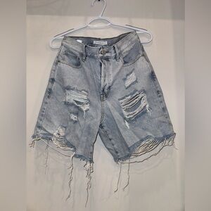 PacSun Ripped Jean Shorts